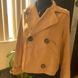 Crop Casual Business  Button Jacket